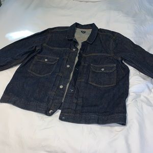 gap selvedge jacket